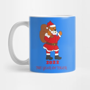 Santa Tiger Mug